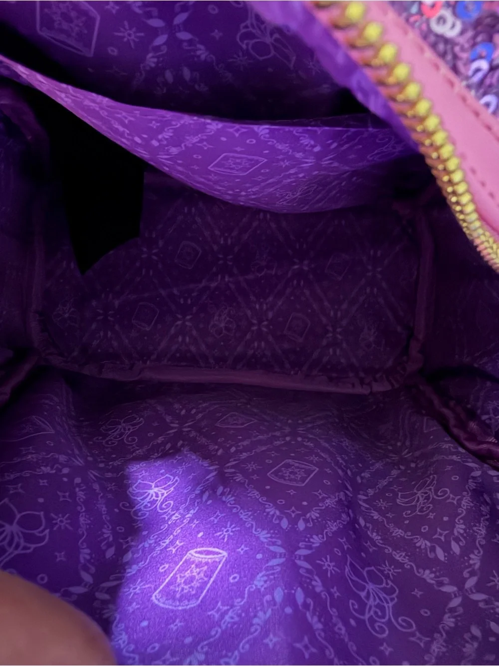 HARD TO FIND Loungefly Disney Rapunzel Sequin Backpack